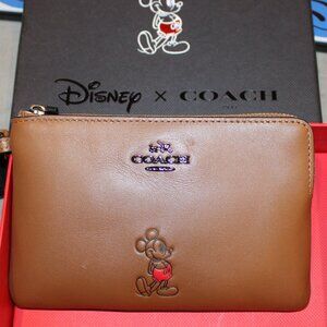 Coach × Disney Leather Wristlet